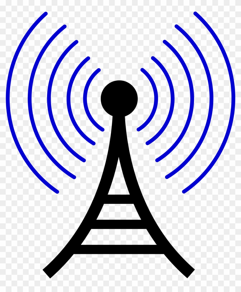 Telecommunications Tower Radio Clip Art - Radio Tower #184645