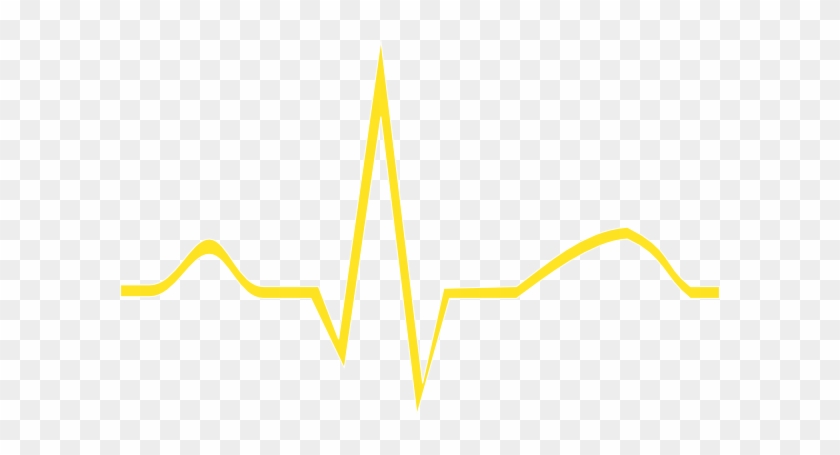 Final Gold Ekg Clip Art At Clker Com Vector Clip Art - Ekg Strip Clipart #184666