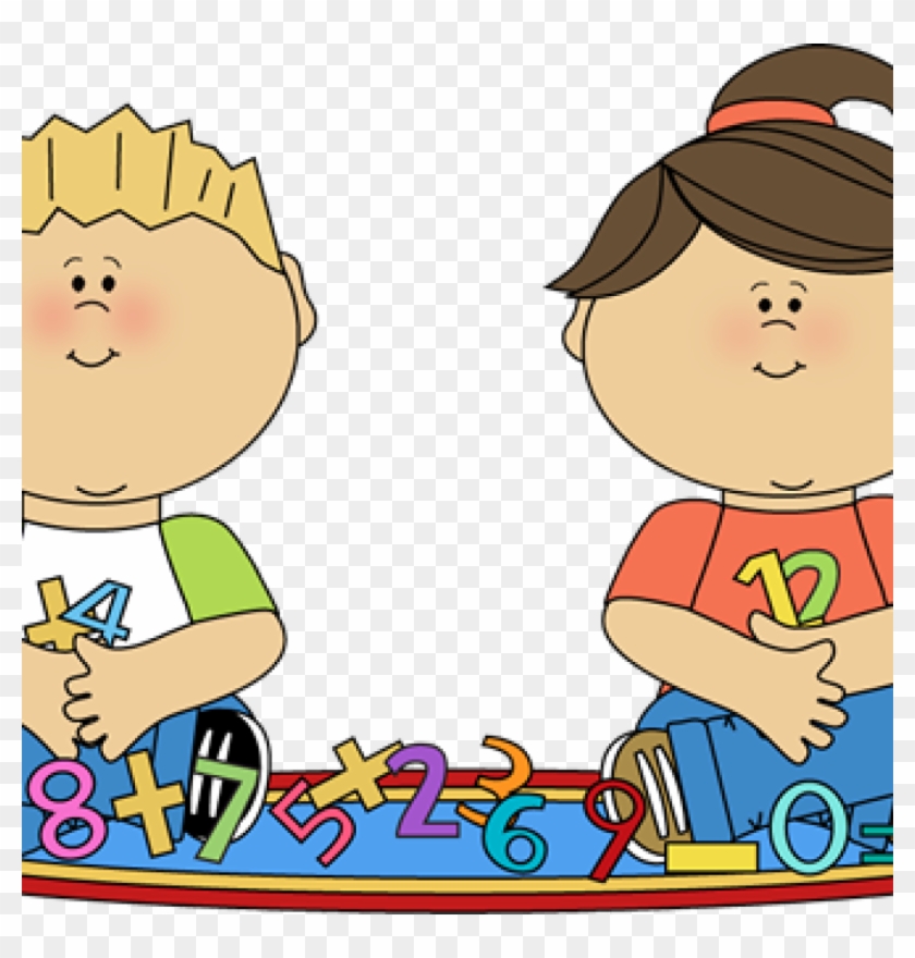 Kids Writing Clipart School Kids Clip Art School Kids - Math With A Partner #184675