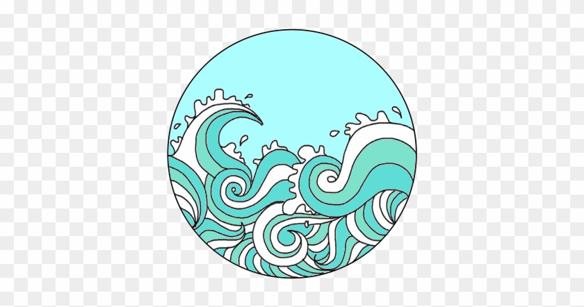 28 Collection Of Waves Clipart Tumblr - Waves Png #184699