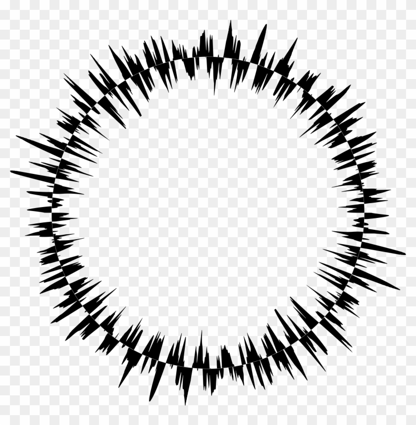 Big Image - Sound Wave Circle Png #184735