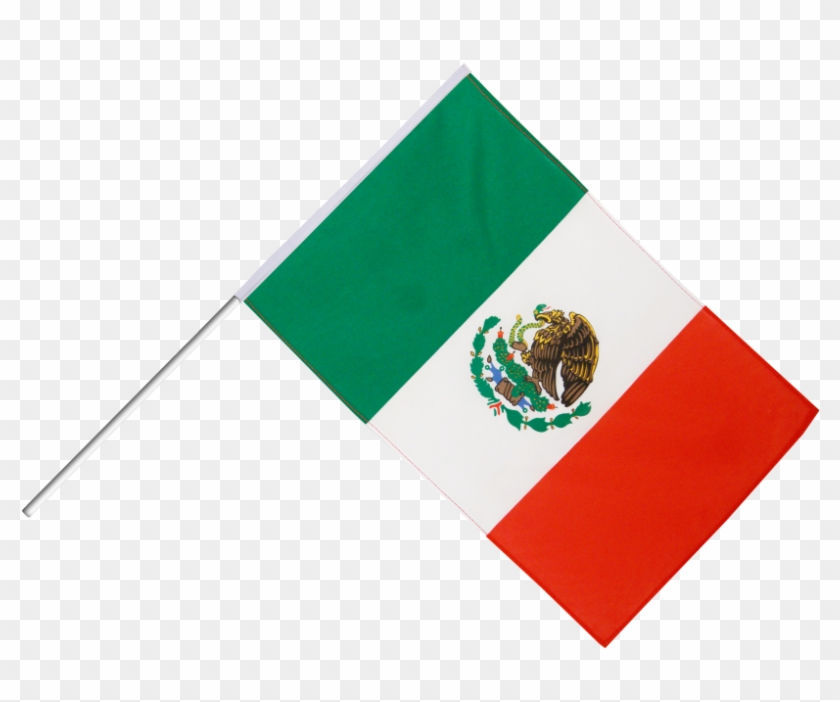 Mexican Flag Waving Clipart Clipartfest - Mexico Flag Png #184744