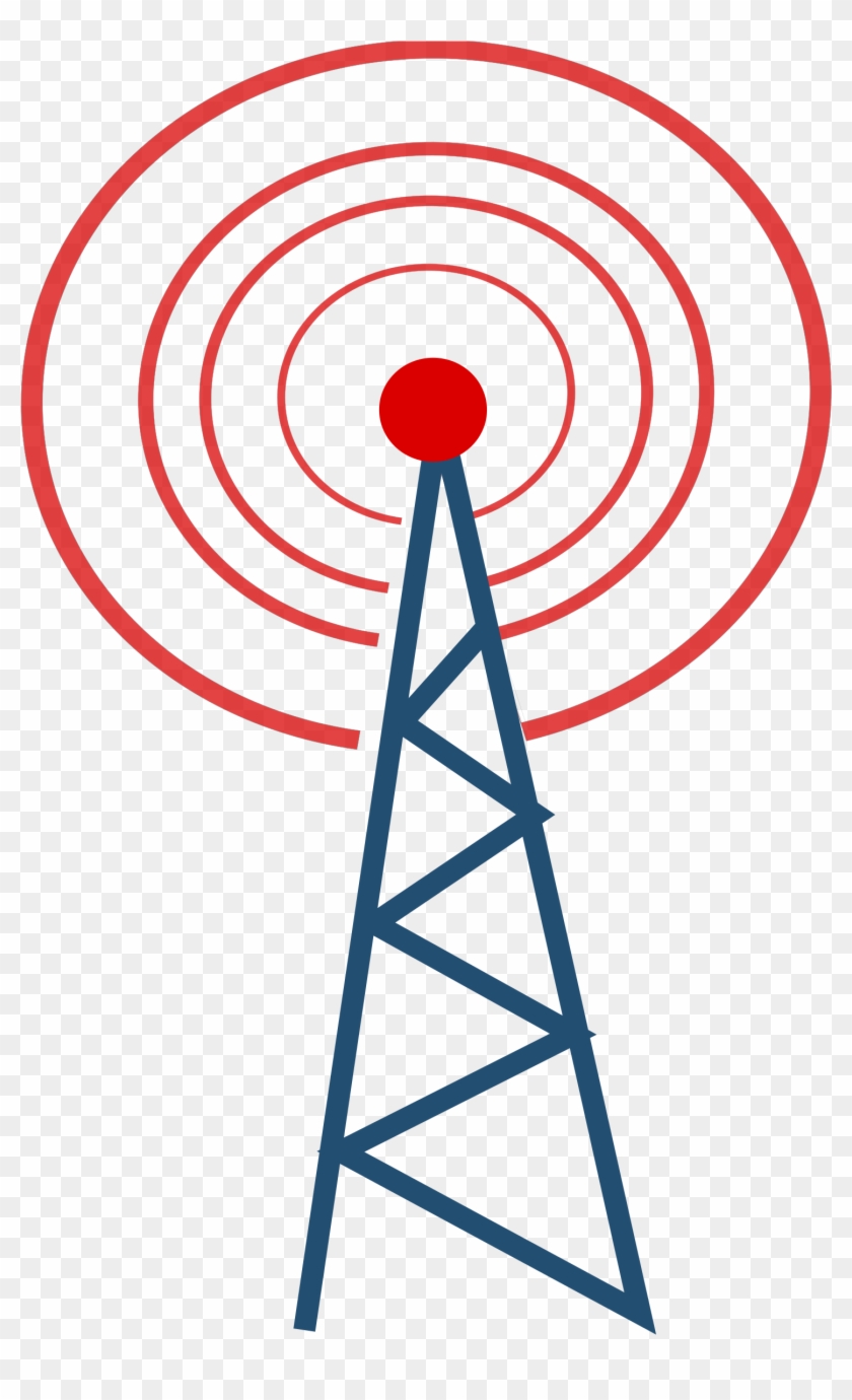 Radio Tower Clipart - Telecommunications #184782