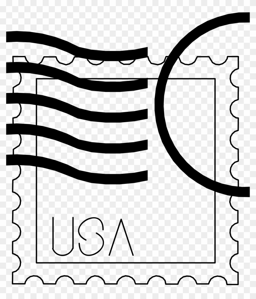 Big Image - Usa Stamp Clip Art #184921