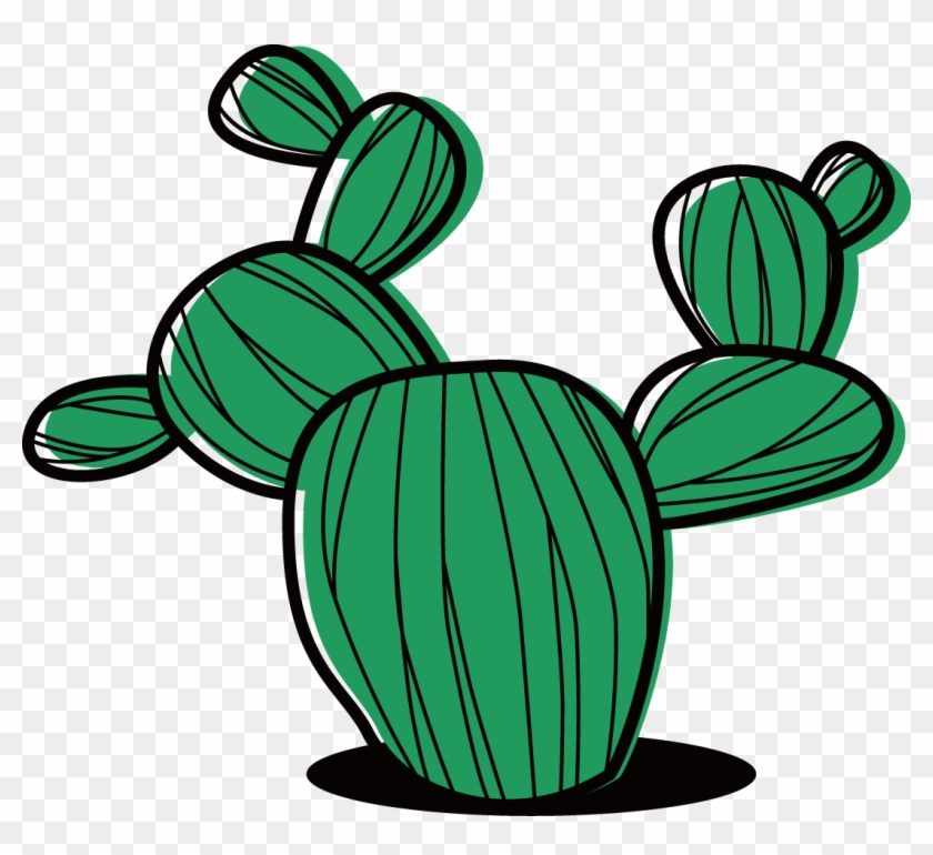 Cactaceae Succulent Plant Cartoon Clip Art - Cactus #184986