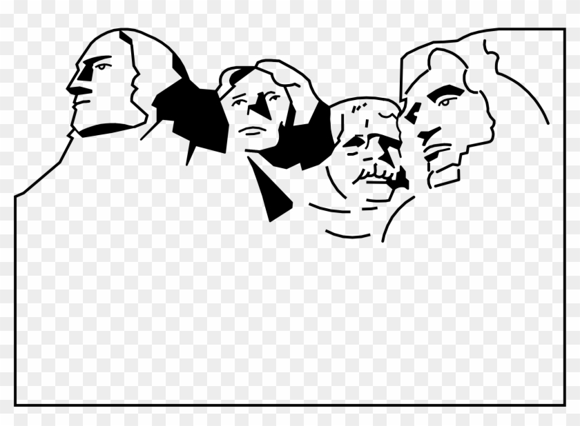 Big Image - Mount Rushmore Clip Art #185038