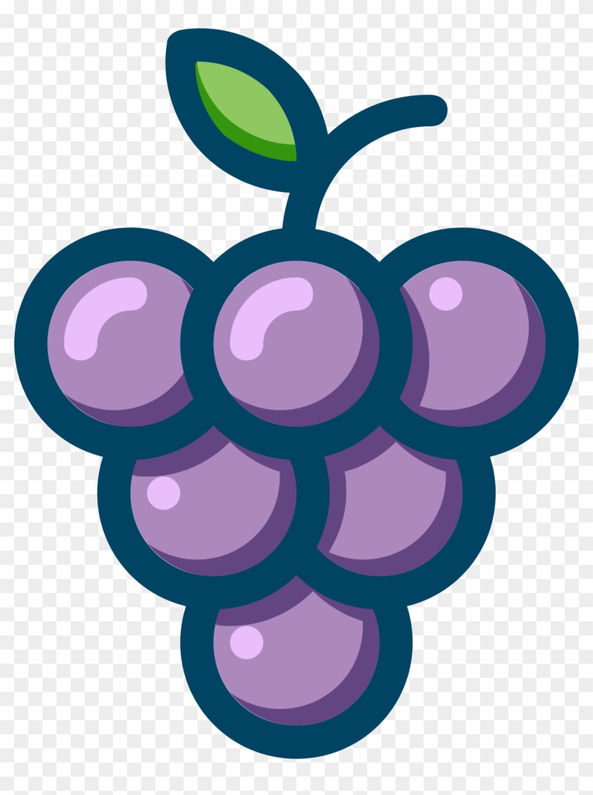 Big Image - Clipart Grapes #185050