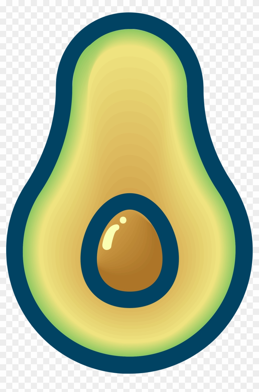 Big Image - Clipart Avocado #185062