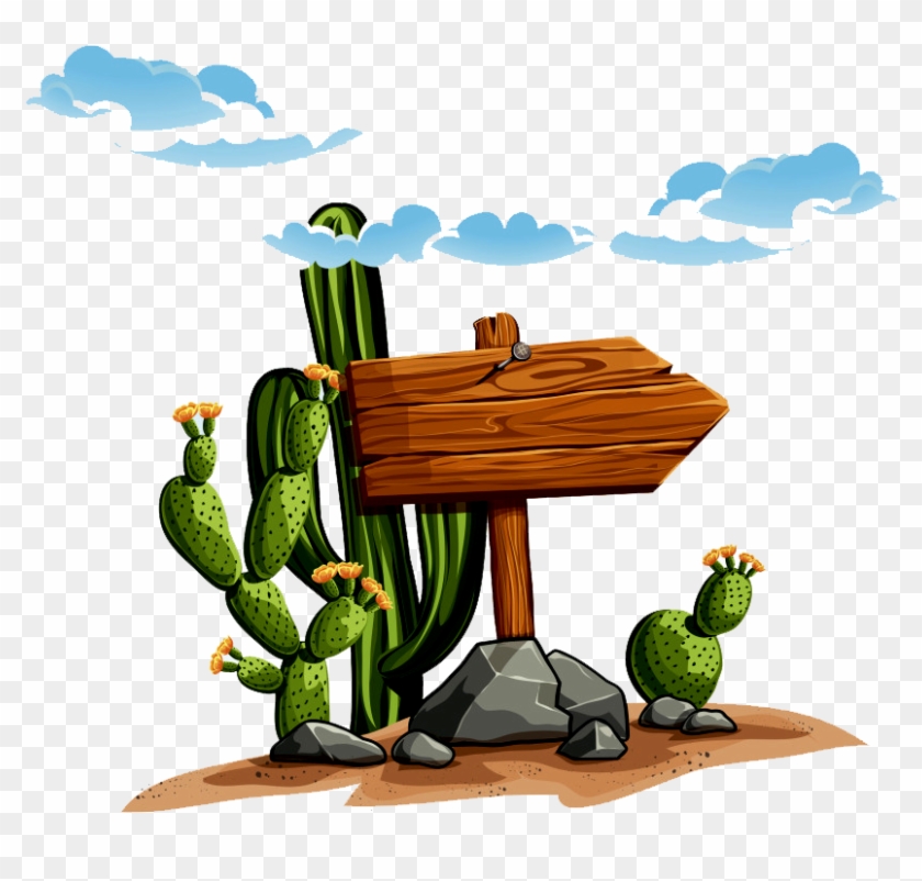 Cactaceae Desert Saguaro Clip Art - Cactaceae Desert Saguaro Clip Art #185273