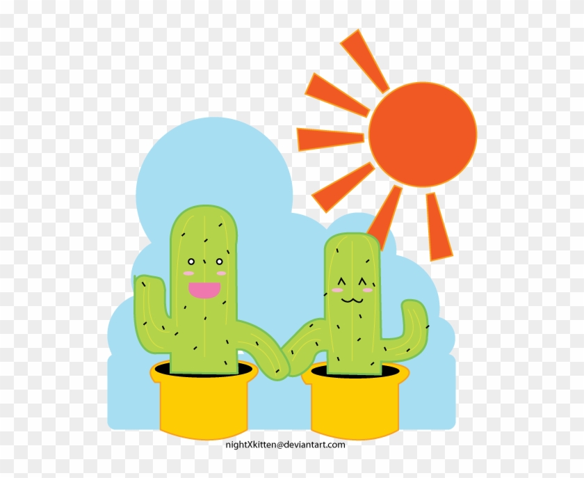 Cactus Love By Nightxkitten On Deviantart - Art #185270