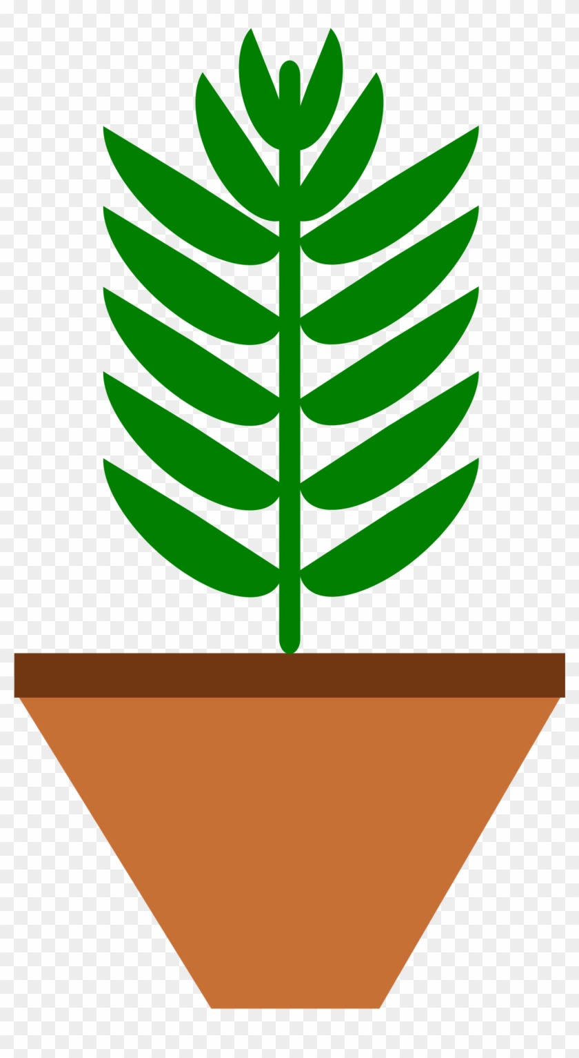 Big Image - Pot Plant Clip Art #185287