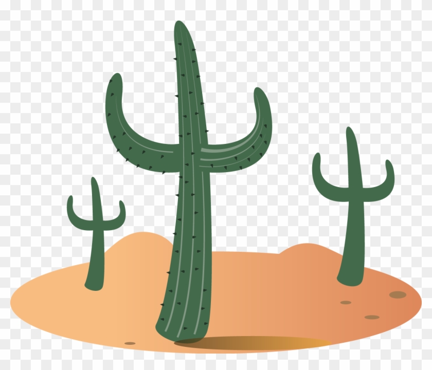 Gobi Desert Sahara Sonoran Desert Cactaceae - Desierto Vector Png #185340