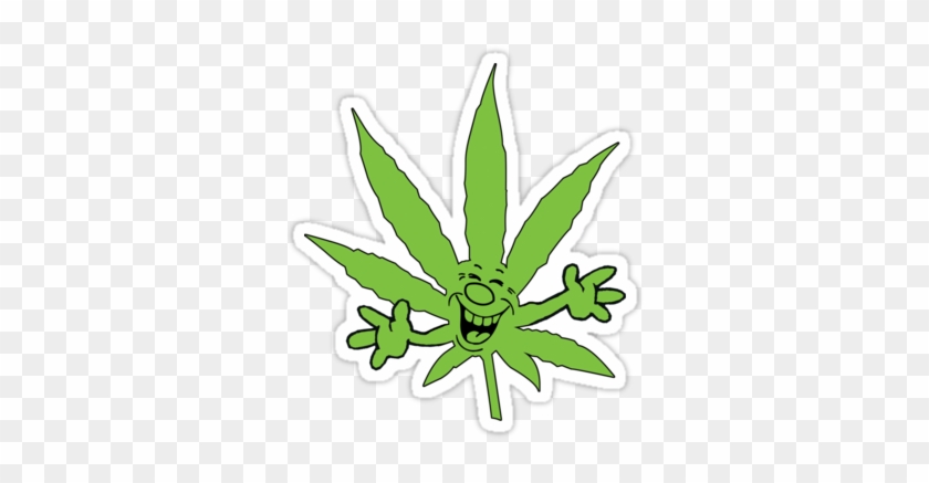 Drawn Pot Plant Animated - Weed Plant Cartoon #185351