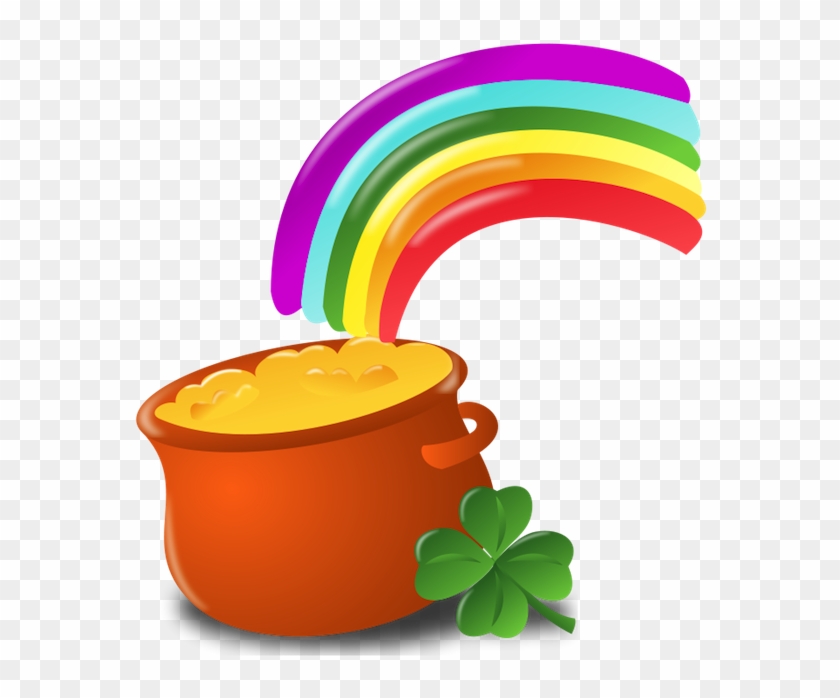 Patrick ' S Day Pot Of Gold Clipart - St Patrick's Day Clip Art #185403