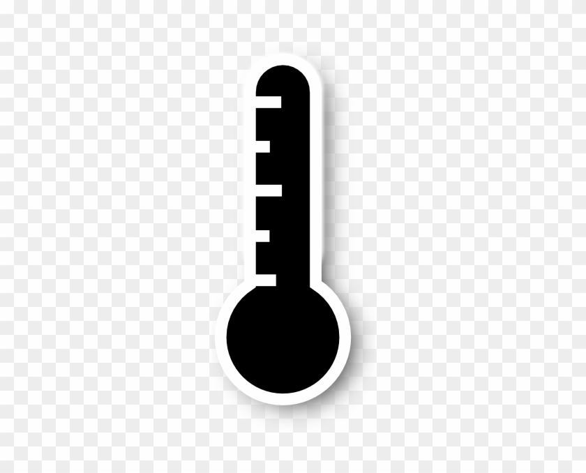 Thermometer Clipart Black #185446