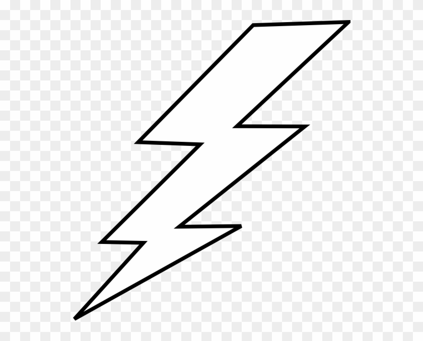 Printable Lightning Bolt Stencil