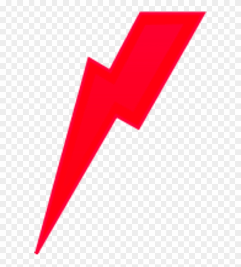 Mcqueen Clip Art - Red Lightning Bolt Clipart #185462