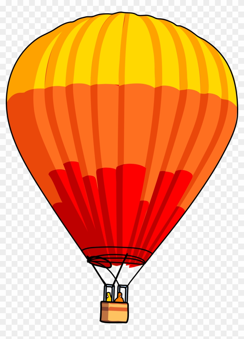 Vector Clip Art - Hot Air Balloon Clipart Transparent #185495