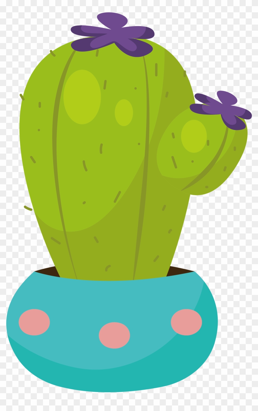 Cactaceae Euclidean Vector Computer File - Cactus Vector Png #185510