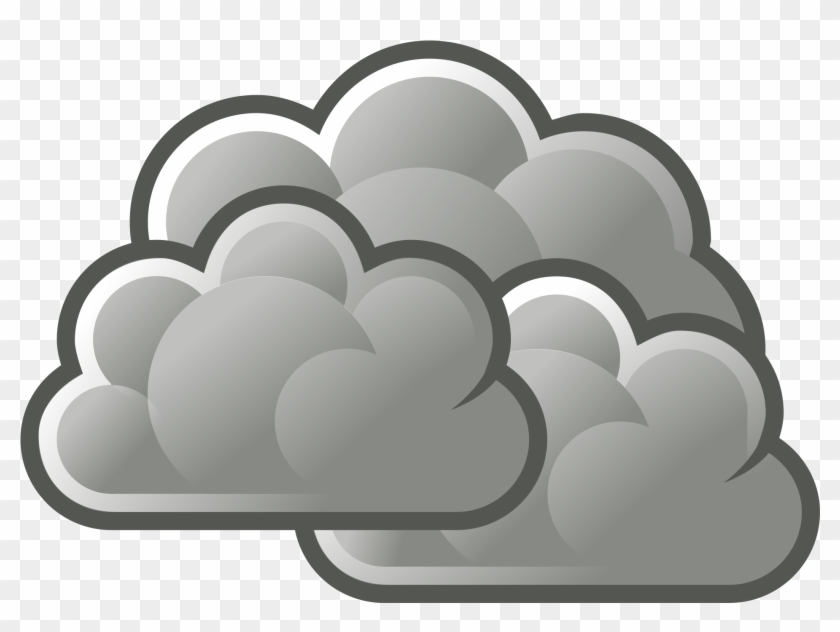 Open - Cloudy Clipart #185558