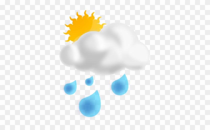 Rain Showers Weather Clipart - Portable Network Graphics #185621