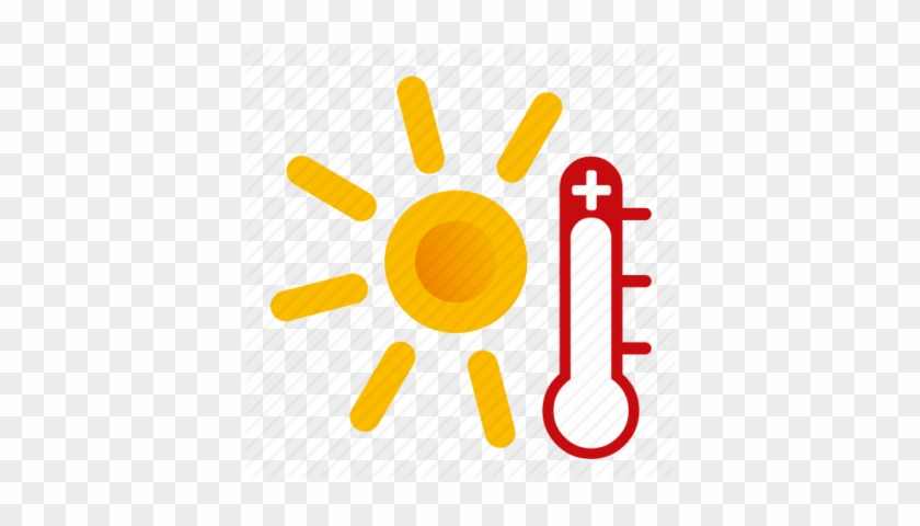Hot, Sunny, Weather Icon Icon Png Images - Hot Weather Icon Png #185639