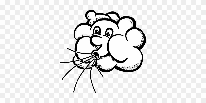 Wind Blow Cartoon Gif