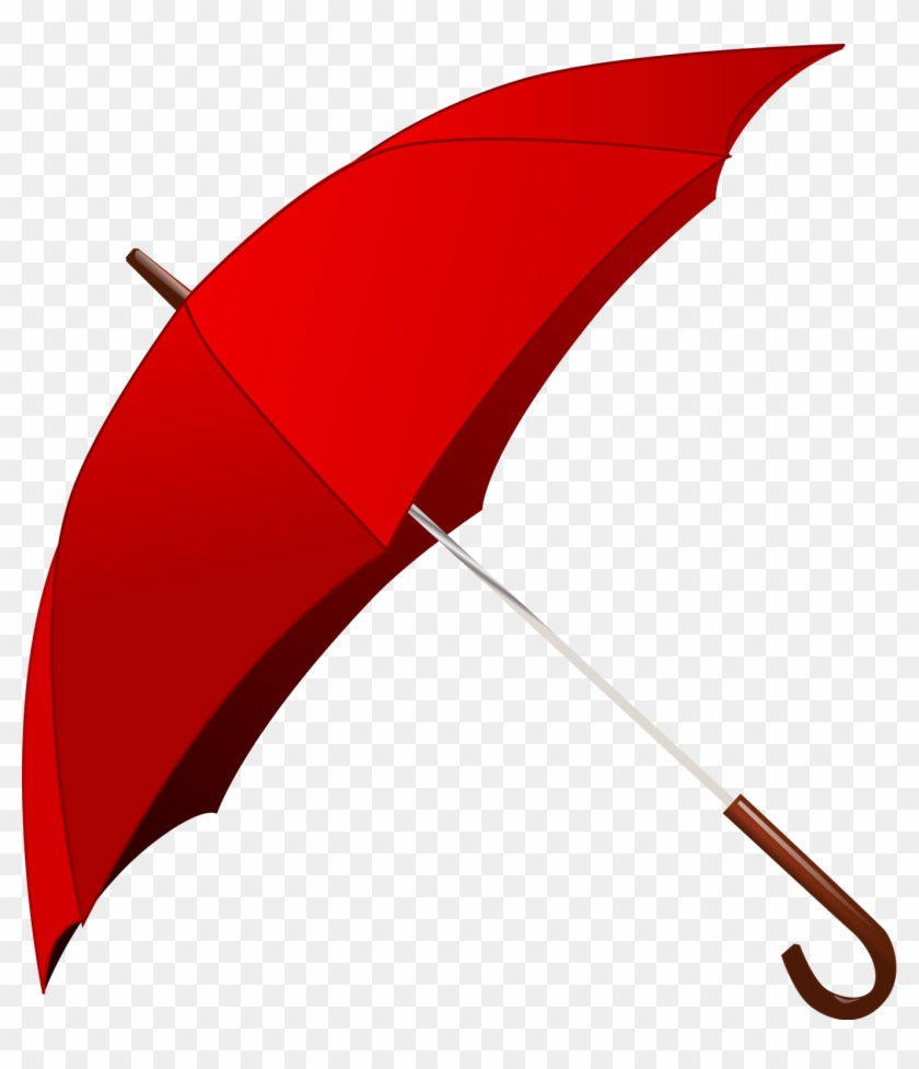 Umbrella - Storm Art - Red Umbrella Clip Art #185705