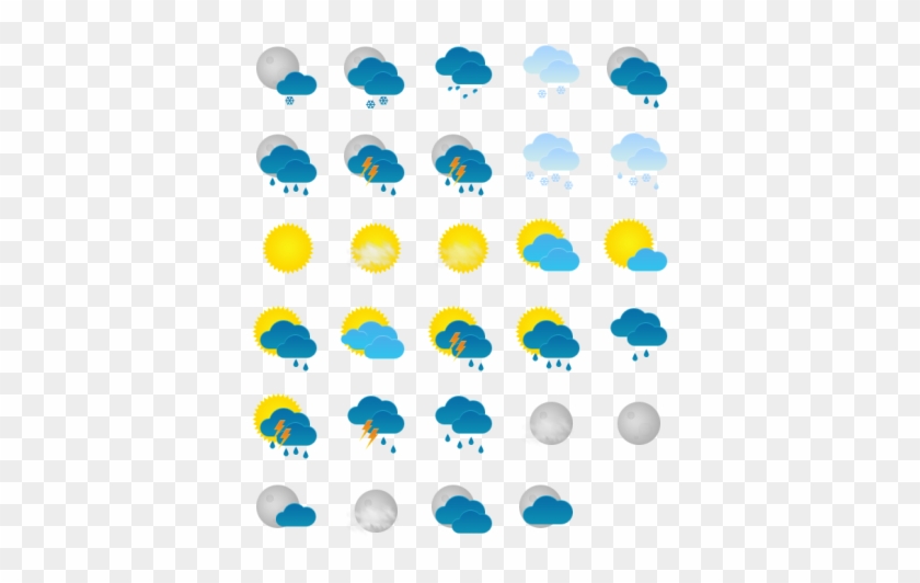Weather Photo Clipart Png Images - Weather Icons Free Png #185750