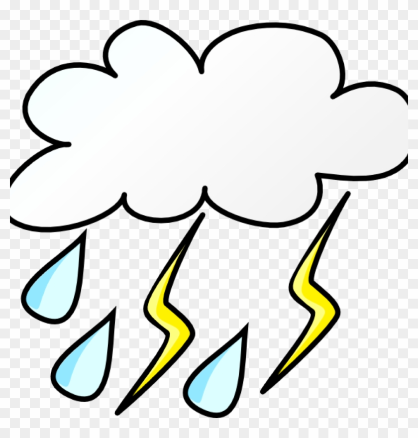Storm Cloud Clipart Weather Cloud Clip Art At Clker - Rainy Weather Clip Art #185771