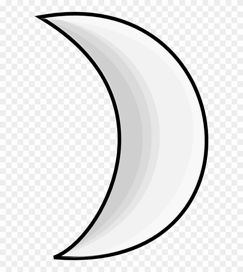Moon - Moon Sliver Clip Art #185777