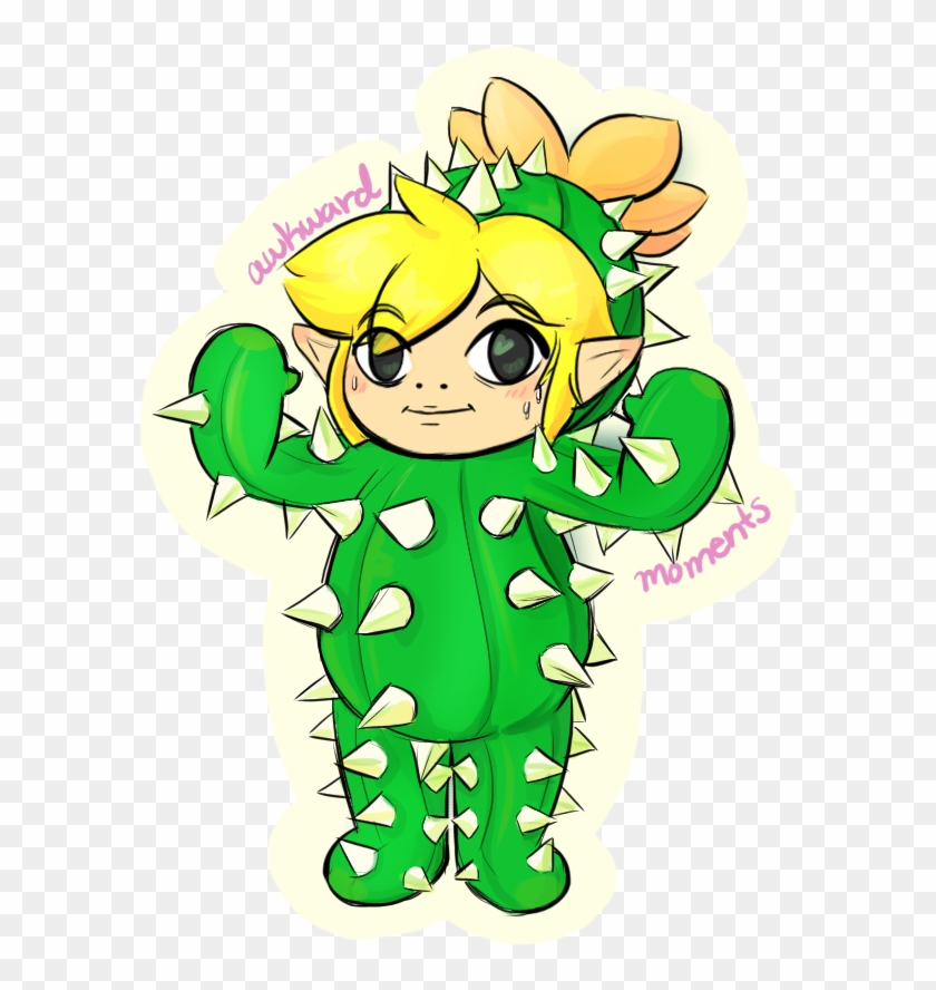 The Awkward Cactus, Link By Vallycuts - Cartoon #185794