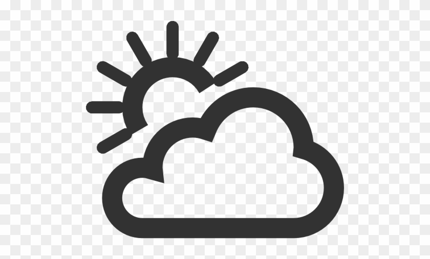 Weather Png Pic - Partly Cloudy Weather Icon #185811