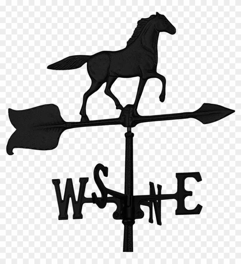 Black Horse Weathervane For Sheds And Garages In Pa - Whitehall Products 24" Eagle Accent Weather Station #185854