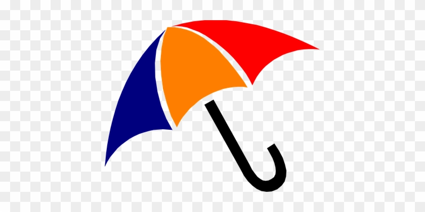 Umbrella Rain Weather Protection Parasol C - Weather Clip Art #185925