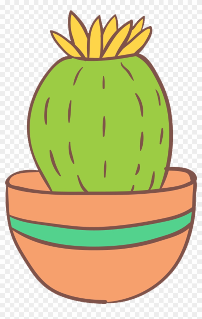Orange Illustration - Cartoon Cactus - Orange Illustration - Cartoon Cactus #185941