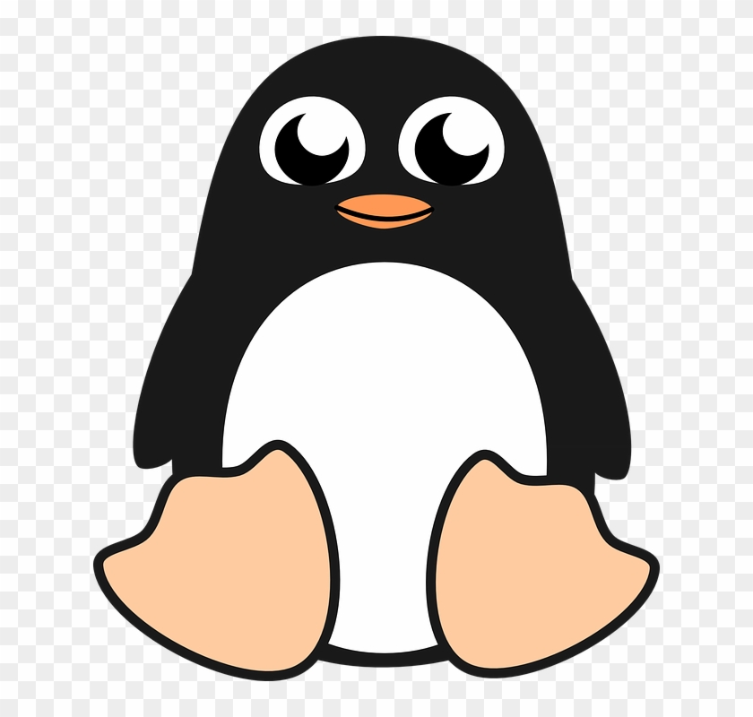 Cute Penguin, Bird, Linux, Tux, Cute - Penguin Clip Art #185951