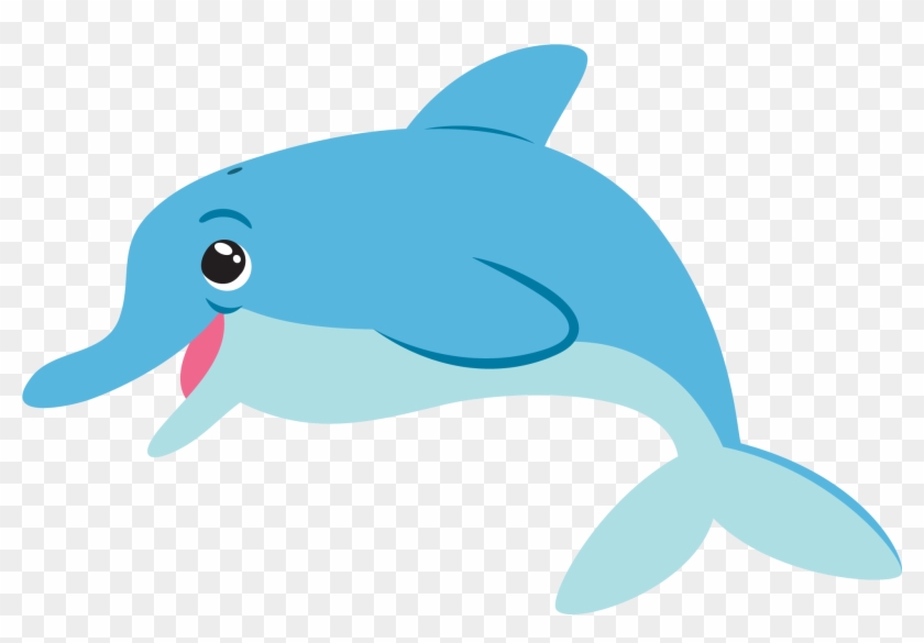 Submarine Dolphins Clipart - Dolphin Clipart #186017