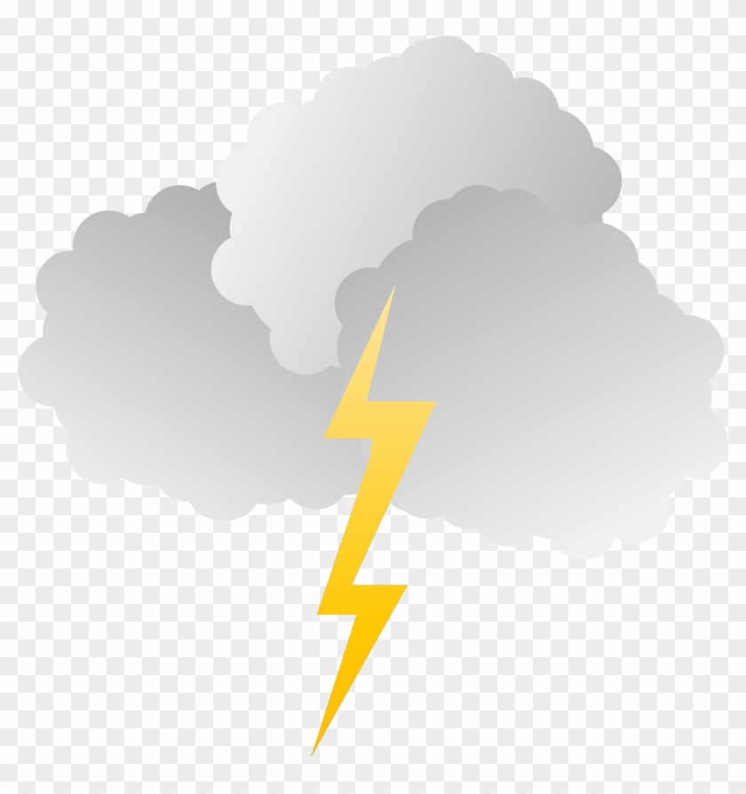 Storm Cloud Clipart - Orage Gif Animé #186079