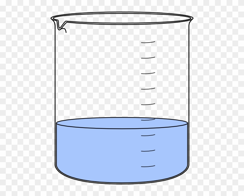 Lab Beaker Clip Art - Beaker With Water #1063969
