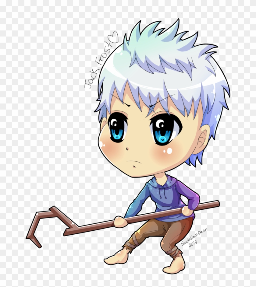 Jack Frost Chibi By Sweetxsnowxdream - Cartoon #1063976