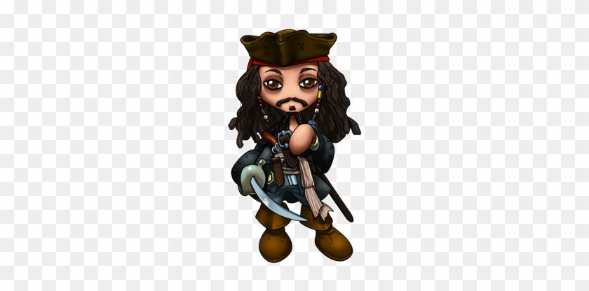 Jack Sparrow Chibi By Fallrin On Deviantart - Jack Sparrow Compas Transparent #1064027