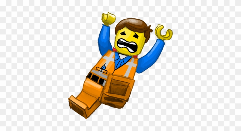 Lego Movie Png Hd - Lego Movie Emmet Screaming #1064072