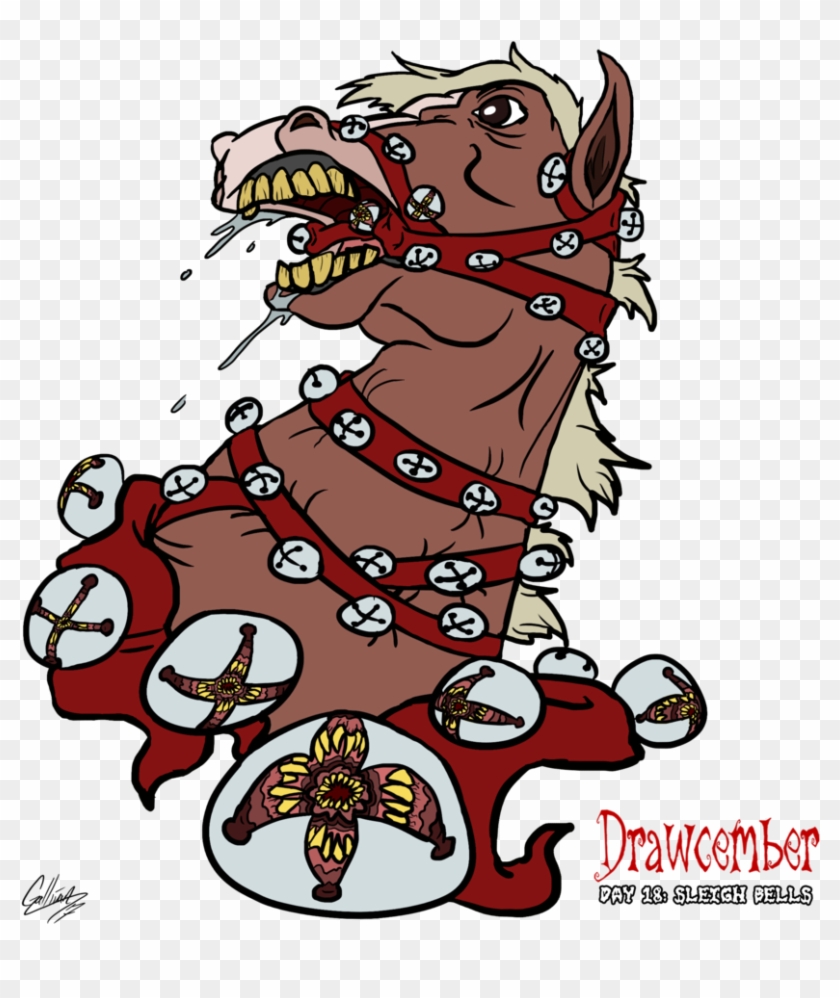 Drawcember Day 18- Sleigh Bells By Transformnightmare - Cartoon #1064292