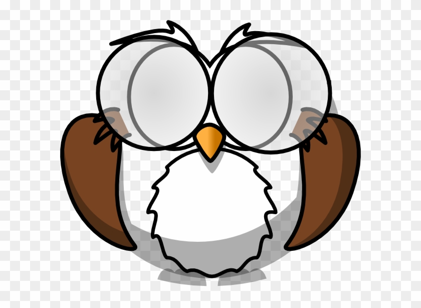 Suspicious Owl 2 Clip Art At Clker Com Vector Clip - Owl Coloring Pages #1064391