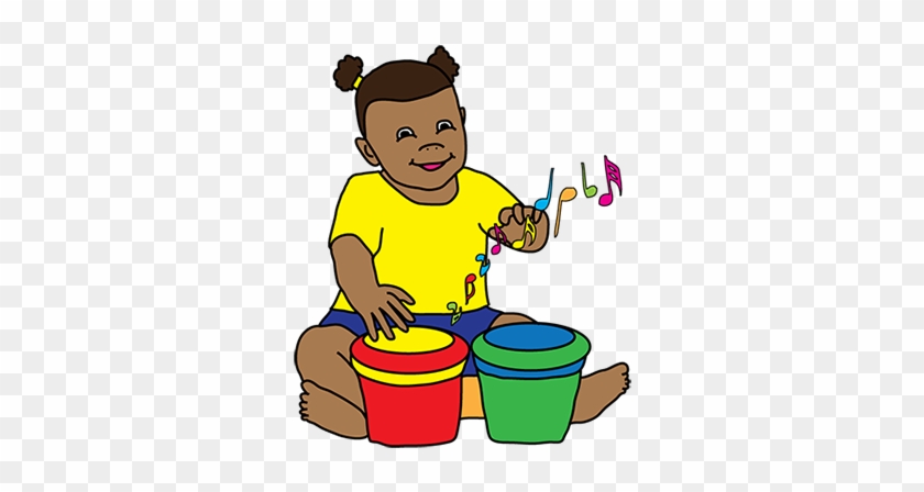 Programme Baby Playing Drums - Infant #1064443