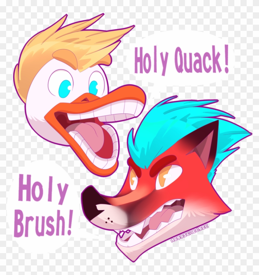 Toilet Duck And Toilet Fox By Reggiehedgie - Digital Art #1064551