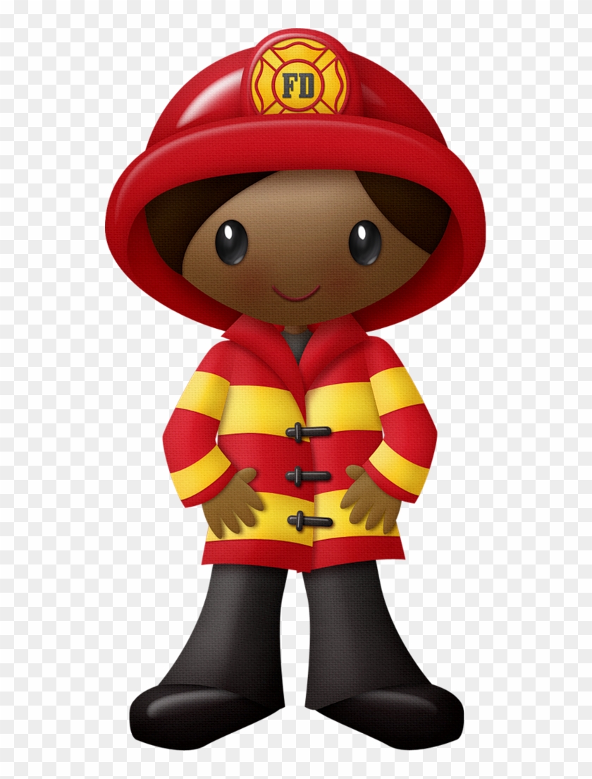 Firefighter Clipart - Fireman Clipart Png #1064599