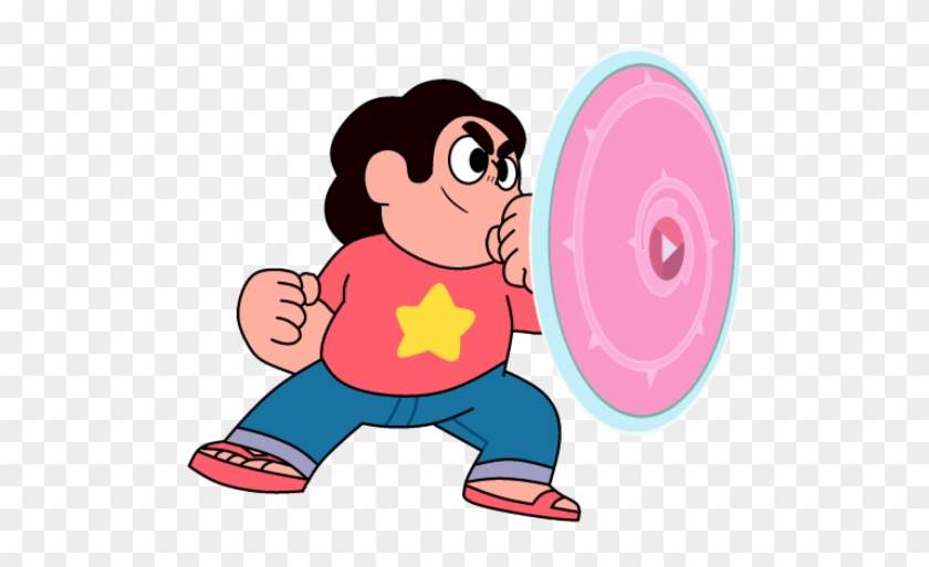 Create Mini Rose Quartz Shields Using Red Paper Plates - Steven From Steven Universe #1064639