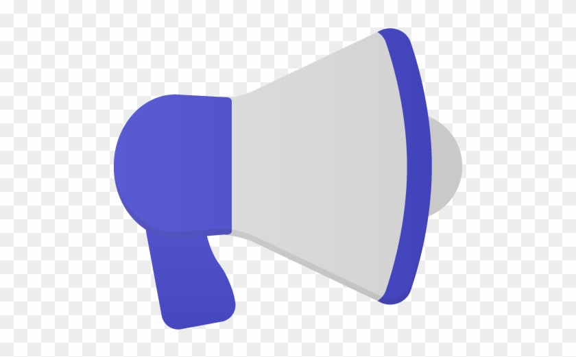 Megaphone-icon - Megafone Azul Png #1064662